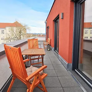 Apartment Fynbos Penthouse, Dachterrasse, Design-kueche, Parkplatz, Straubing